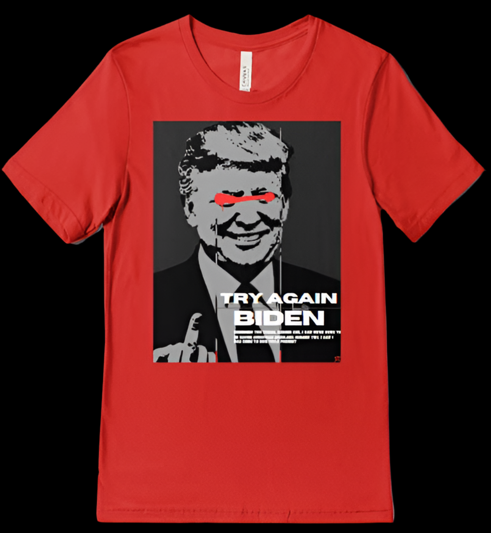 Try again Biden t-shirt